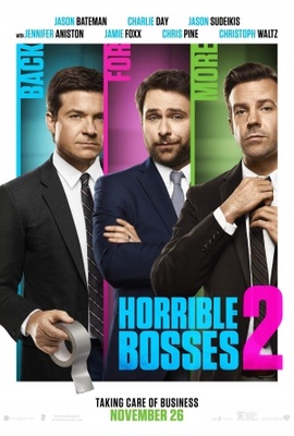 Horrible Bosses 2 movie poster (2014) pillow