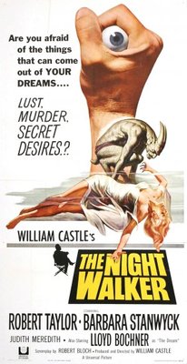 The Night Walker movie poster (1964) metal framed poster