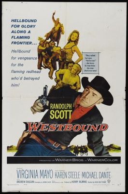 Westbound movie poster (1959) wood print