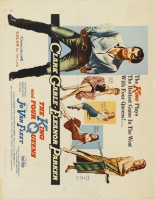 The King and Four Queens movie poster (1956) Poster MOV_b068cfc0