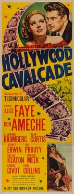 Hollywood Cavalcade movie poster (1939) wood print
