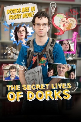 The Secret Lives of Dorks movie poster (2013) metal framed poster