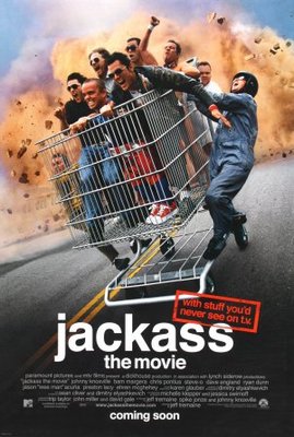 Jackass: The Movie movie poster (2002) pillow