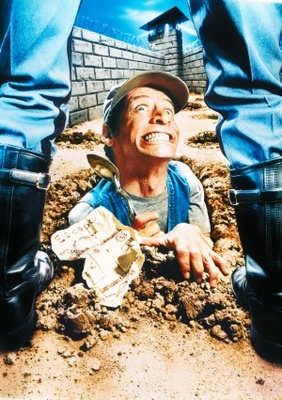 Ernest Goes to Jail movie poster (1990) wood print