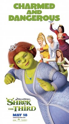 Shrek the Third movie poster (2007) tote bag #MOV_b0921a8e