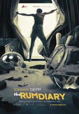 The Rum Diary movie poster (2011) poster with hanger