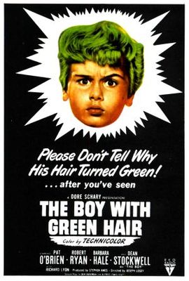 The Boy with Green Hair movie poster (1948) wooden framed poster