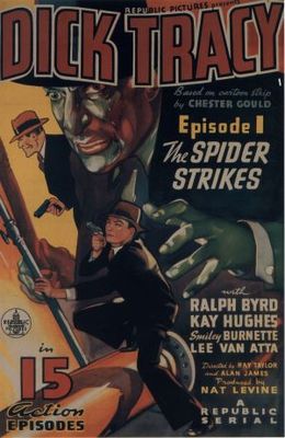 Dick Tracy movie poster (1937) wooden framed poster