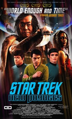 Star Trek: New Voyages movie poster (2004) tote bag