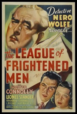 The League of Frightened Men movie poster (1937) wood print