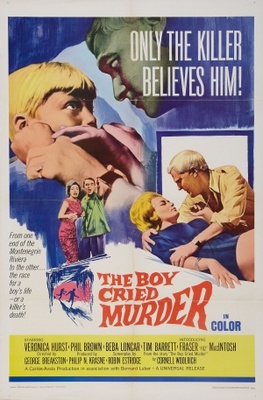 The Boy Cried Murder movie poster (1966) poster with hanger