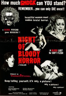 Night of Bloody Horror movie poster (1969) Poster MOV_b0dad33c