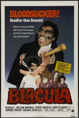Blacula movie poster (1972) mouse pad