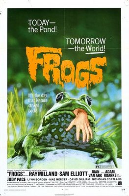Frogs movie poster (1972) sweatshirt