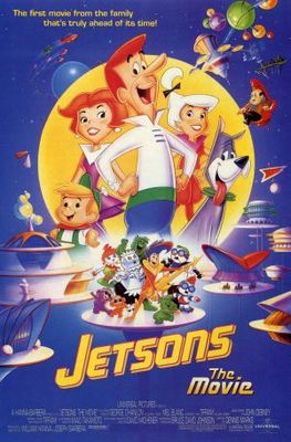 Jetsons: The Movie movie poster (1990) tote bag