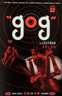 Gog movie poster (1954) wood print