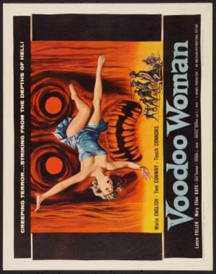 Voodoo Woman movie poster (1957) pillow