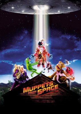 Muppets From Space movie poster (1999) metal framed poster