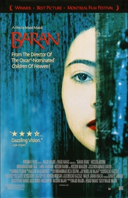 Baran movie poster (2001) poster with hanger