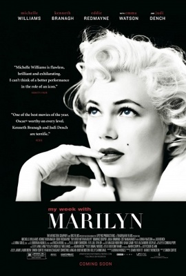 My Week with Marilyn movie poster (2011) pillow