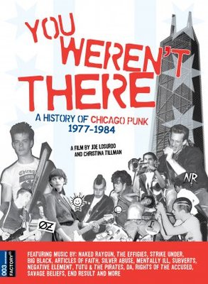 You Weren't There: A History of Chicago Punk 1977 to 1984 movie poster (2007) tote bag