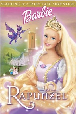 Barbie As Rapunzel movie poster (2002) poster with hanger