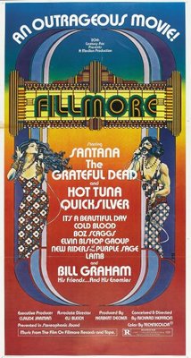 Fillmore movie poster (1972) Tank Top