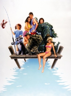 One Crazy Summer movie poster (1986) wooden framed poster