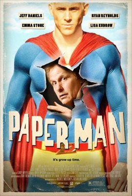 Paper Man movie poster (2009) pillow