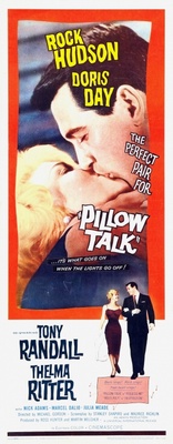 Pillow Talk movie poster (1959) metal framed poster