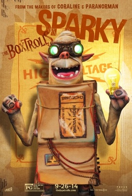 The Boxtrolls movie poster (2014) t-shirt