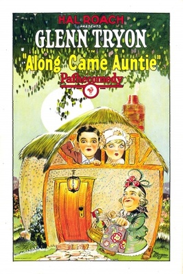 Along Came Auntie movie poster (1926) wooden framed poster