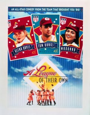 A League of Their Own movie poster (1992) poster with hanger