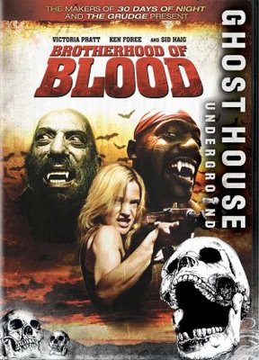 Brotherhood of Blood movie poster (2007) canvas poster