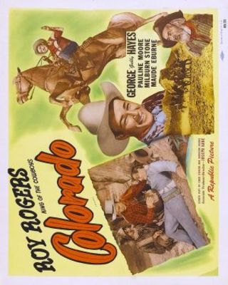 Colorado movie poster (1940) metal framed poster