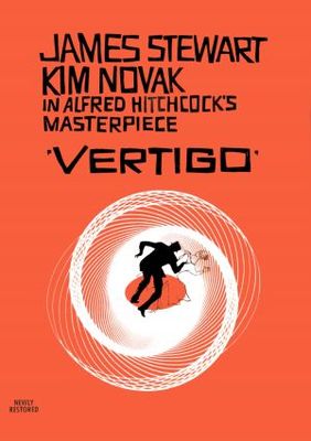 Vertigo movie poster (1958) metal framed poster