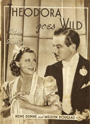 Theodora Goes Wild movie poster (1936) wood print