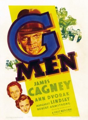 'G' Men movie poster (1935) poster with hanger