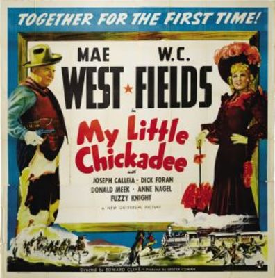 My Little Chickadee movie poster (1940) poster with hanger