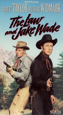 The Law and Jake Wade movie poster (1958) poster with hanger
