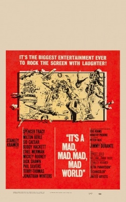 It's a Mad Mad Mad Mad World movie poster (1963) metal framed poster
