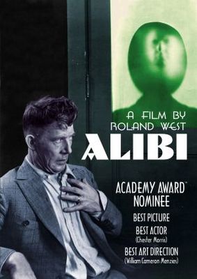 Alibi movie poster (1929) Stickers MOV_b20ba3ee