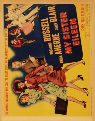 My Sister Eileen movie poster (1942) wooden framed poster