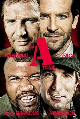 The A-Team movie poster (2010) pillow