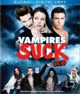 Vampires Suck movie poster (2010) wood print