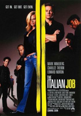 The Italian Job movie poster (2003) Mouse Pad MOV_b23549ae
