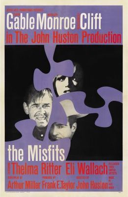 The Misfits movie poster (1961) t-shirt