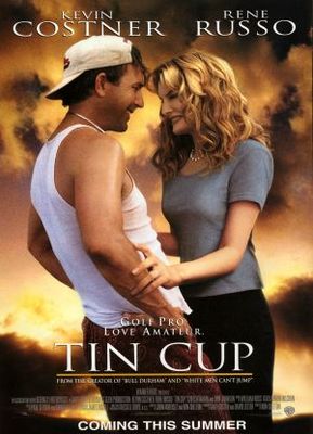Tin Cup movie poster (1996) metal framed poster
