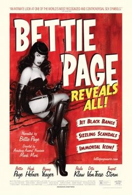 Bettie Page Reveals All movie poster (2012) poster with hanger