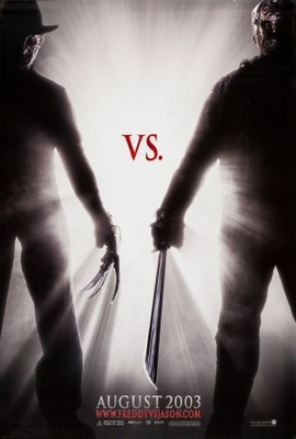 Freddy vs. Jason movie poster (2003) metal framed poster